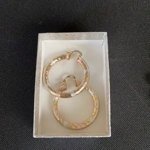 Gold Plated hoop earrings